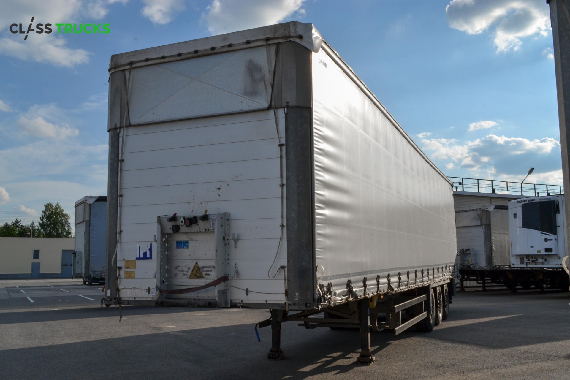 2018 Schmitz Cargobull SCS24 Standart Curtainsider WOOD